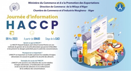 Journée d'information HACCP pour les opérateurs économiques : Développez votre activité en toute conformité !"