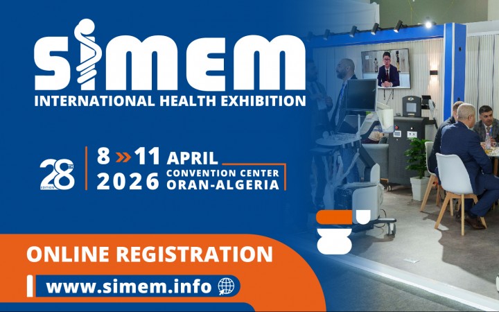 SALON INTERNATIONAL DE LA SANT&Eacute; 8 ➤ 11 Avril 2026  Centre de conventions d'Oran