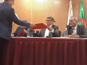 Signature d'une convention cadre entre la CCI Mezghena - IANOR